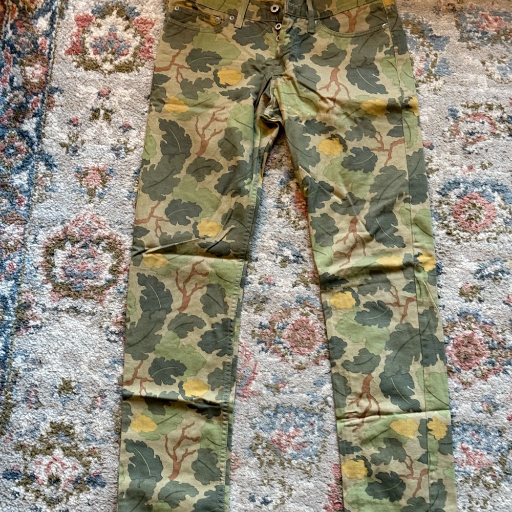 Naked & Famous Denim Camouflage Chinos